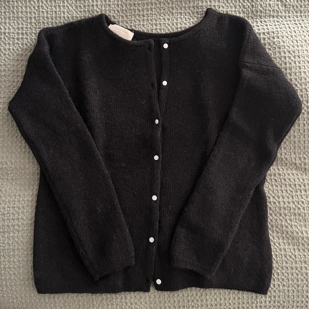 LIKE NEW Sezane Gaspard Cardigan - Black